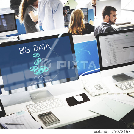 Big Data Digital Information Network Storage Concept Big Data Digital Information Network Storage Concept 25078163