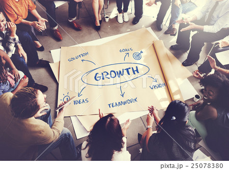 Business Growth Strategy Concept Business Growth Strategy Concept 25078380