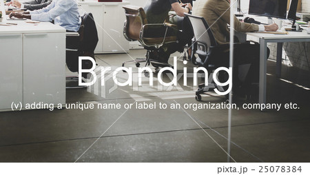 Branding Brand Copyright Label Logo Product Concept 25078384