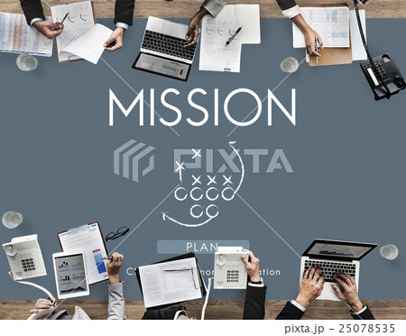 Mission Goals Objective Strategy Target Vision Concept 25078535