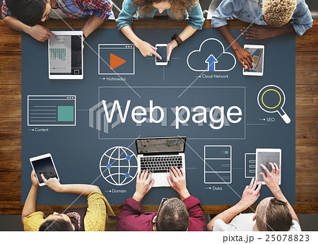 Web Page Webinar HTML Browser Concept 25078823