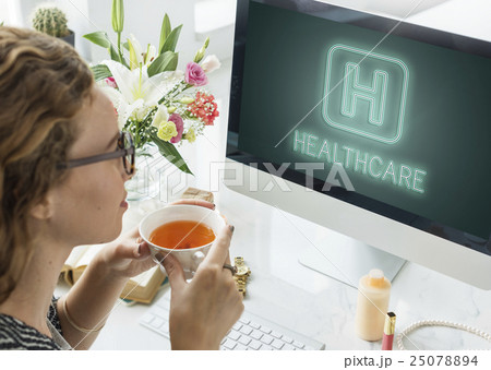 Hospital Cure Health Treatment Icon Graphic Concept Hospital Cure Health Treatment Icon Graphic Concept 25078894