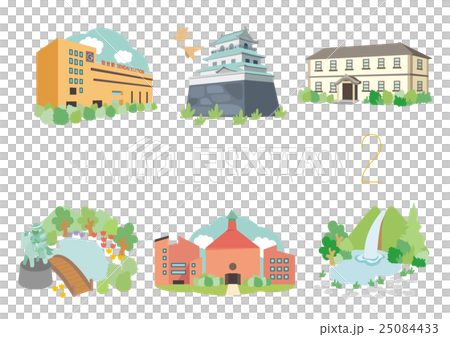 仙台イラストその2 25084433