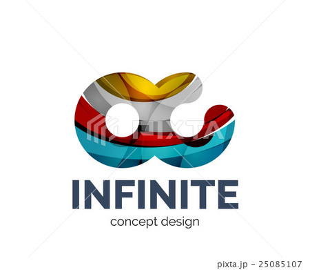 Infinite logo business branding icon 25085107