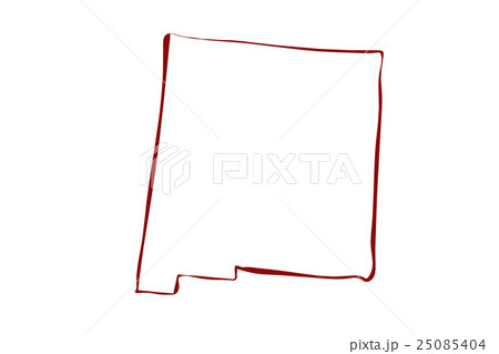 Map of New Mexico 25085404