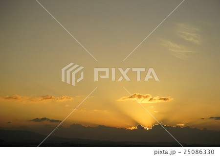 木津城址公園・秋の夕日 木津城址公園・秋の夕日 25086330