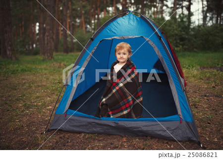 happy children hiking in the forest happy children hiking in the forest 25086821