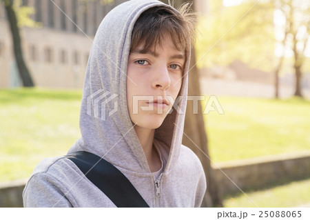 beautiful teenage boy with hoodie beautiful teenage boy with hoodie 25088065