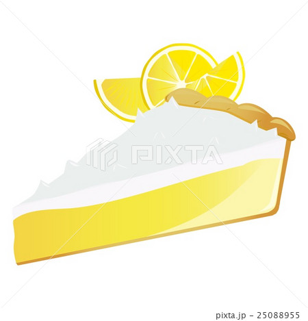 lemon meringue pie slice 25088955