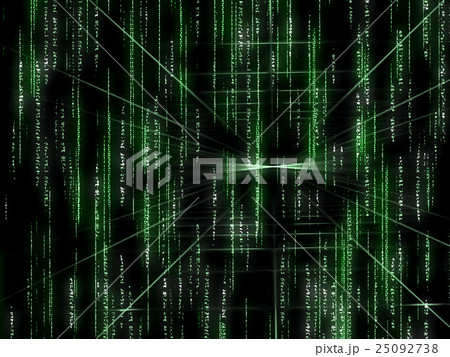 Abstract matrix background - digitally generated Abstract matrix background - digitally generated 25092738
