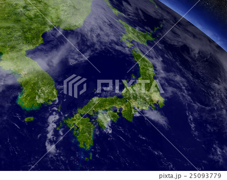 Japan from space 25093779