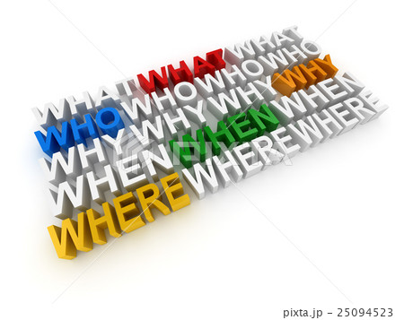 Question words What Where Why When Who Question words What Where Why When Who 25094523
