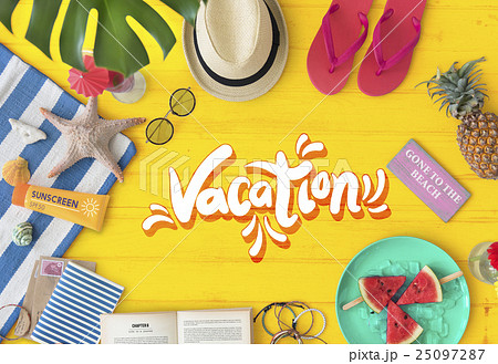 Beach Vocation Enjoy Holidays Summer Concept Beach Vocation Enjoy Holidays Summer Concept 25097287