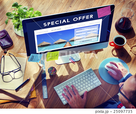 Holiday Reservation Website Interface Concept 25097735