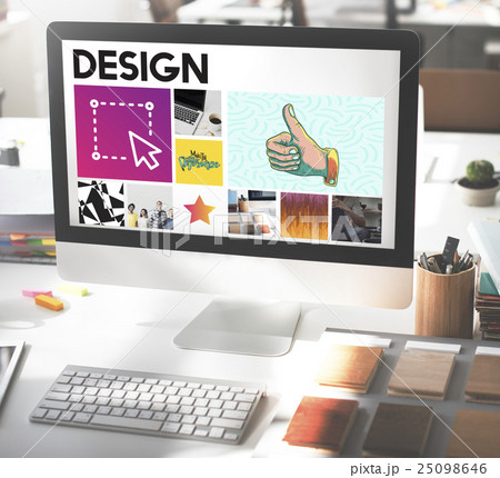 Environment Graphic Monitor Work Concept Environment Graphic Monitor Work Concept 25098646