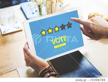 Customre Feedback Comment Vote Review Results Concept Customre Feedback Comment Vote Review Results Concept 25098789