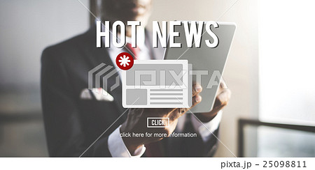 News Newsletter Announcement Update Information Concept 25098811