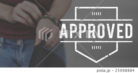 Approved Authentic Quality Guaranteed Product Concept 25098884