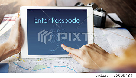 Access Identification Password Passcode Graphic Concept 25099434