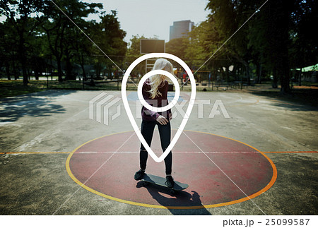 Pin DIstance Marker Navigation Positioning Concept 25099587