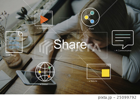 Social Media Chat Blog Media Concept Social Media Chat Blog Media Concept 25099792