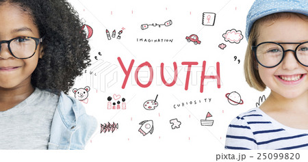 Imagine Kids Freedom Education Icon Conept Imagine Kids Freedom Education Icon Conept 25099820
