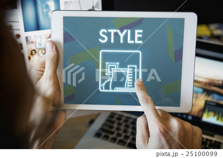 Style Character Vogue Trends Elegant Class Concept 25100099