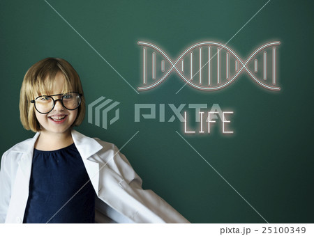 DNA Helix Life Science Graphic Concept DNA Helix Life Science Graphic Concept 25100349
