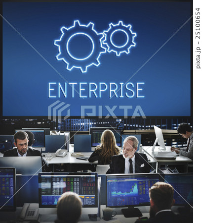Business Achievement Progress Develpoment Cogwheel Concept 25100654