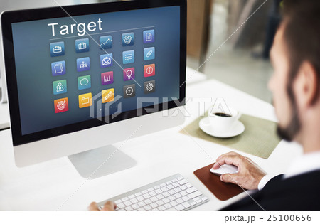 Application Business Communication Graphic Concept 25100656