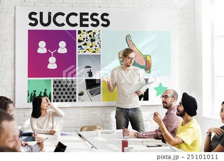 Marketing Achievement Branding Corporate Thumbs Up Concept Marketing Achievement Branding Corporate Thumbs Up Concept 25101011