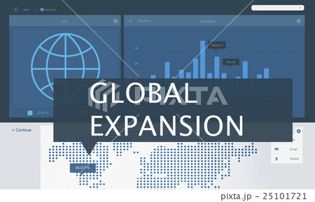 Economy Global Business Marketing Managment Concept 25101721