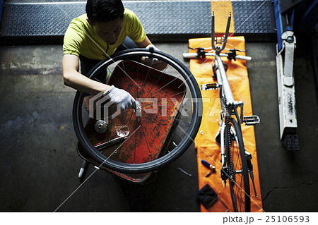 メッセンジャー　自転車整備 25106593