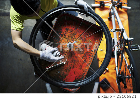 メッセンジャー　自転車整備 25106821