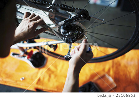 メッセンジャー　自転車整備 25106853