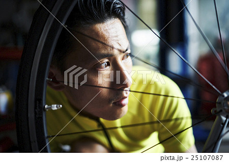 メッセンジャー　自転車整備 25107087