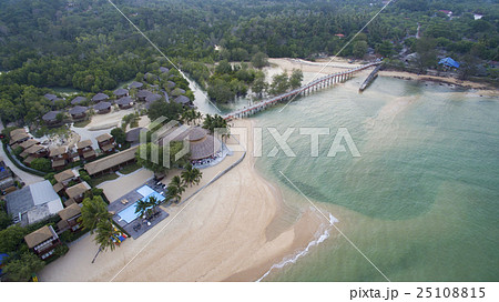aerial view of payam island ranong thailand 25108815