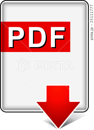 Pdf Download Iconのイラスト素材 25111777 Pixta