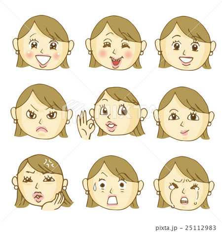 女子の喜怒哀楽 25112983