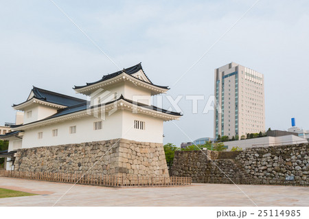 Toyama castle historic landmark in toyama  japan. Toyama castle historic landmark in toyama  japan. 25114985