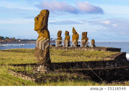 Ahu Tahai on Easter Island Ahu Tahai on Easter Island 25116549