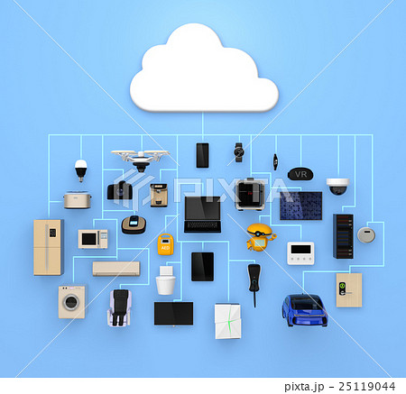 モノのインタネットのコンセプトイメージ 25119044