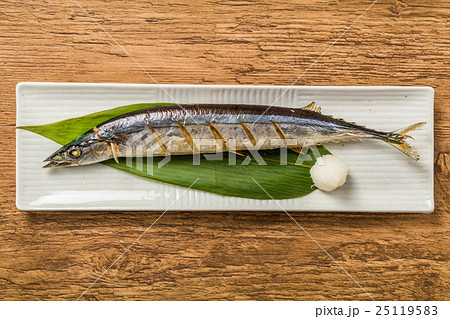 秋の味 さんまの塩焼き Autumn gourmet saury 秋の味 さんまの塩焼き Autumn gourmet saury 25119583