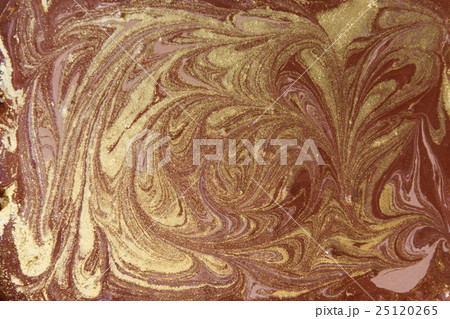 Liquid gold marbled swirling pattern Liquid gold marbled swirling pattern 25120265