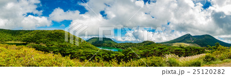 二湖パノラマ展望台からの眺望_霧島ジオパーク 二湖パノラマ展望台からの眺望_霧島ジオパーク 25120282