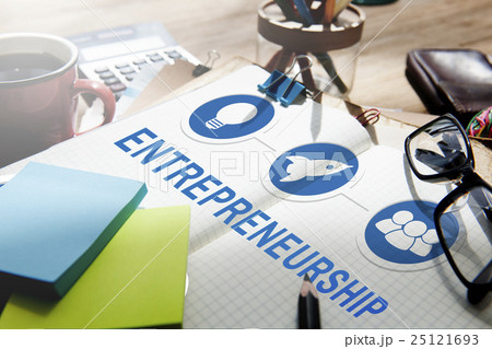 Start Up Business Rocket Ship Graphic Concept 25121693