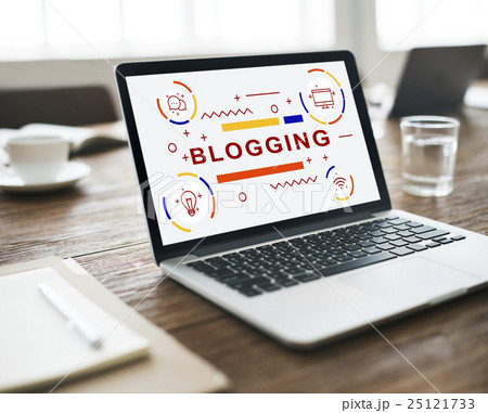 Blogging Blog Homepage Internet Concept Blogging Blog Homepage Internet Concept 25121733