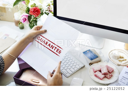 Guarantee Assurance Certified Quality Trustworthy Concept Guarantee Assurance Certified Quality Trustworthy Concept 25122052