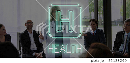 Health Hopistal Icon Symbol Concept 25123249