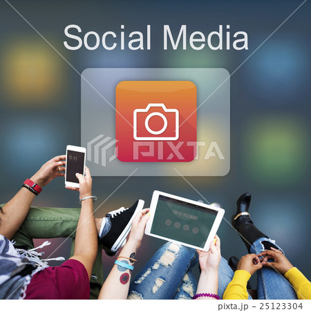 Application Connection Digital Internet Graphic Concept Application Connection Digital Internet Graphic Concept 25123304